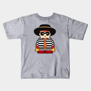 Funny Fat Hamburglar Kids T-Shirt